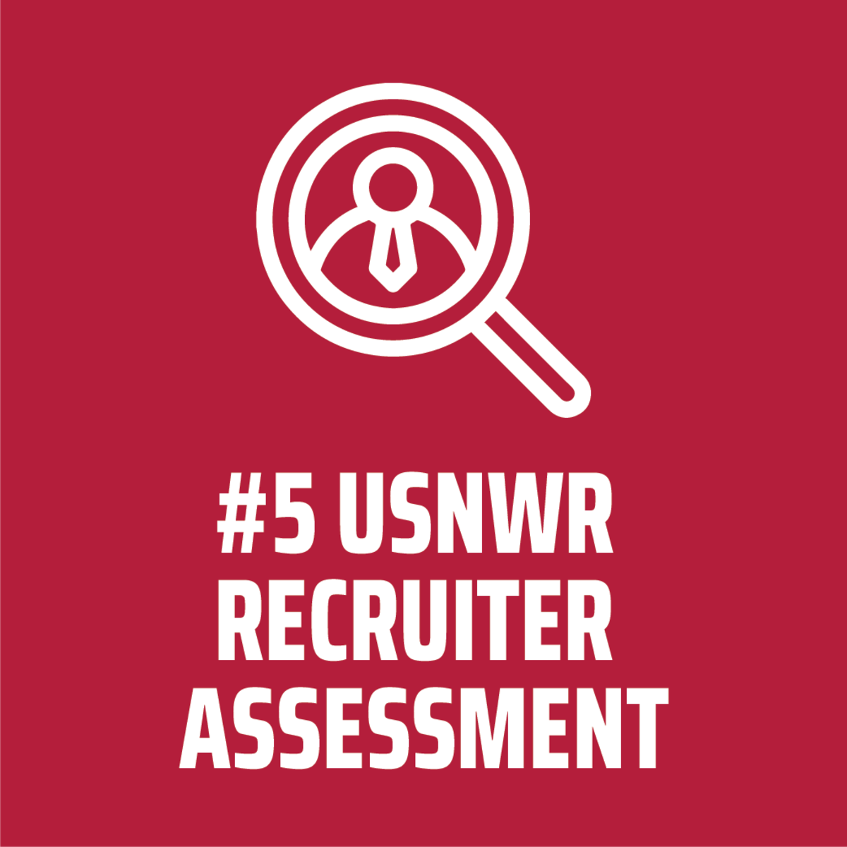 USNWR - #5 recruiter assessment 