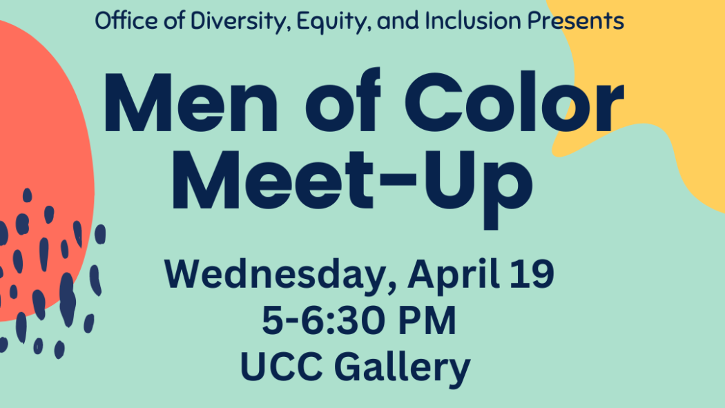 Men of Color Meet-Up poster