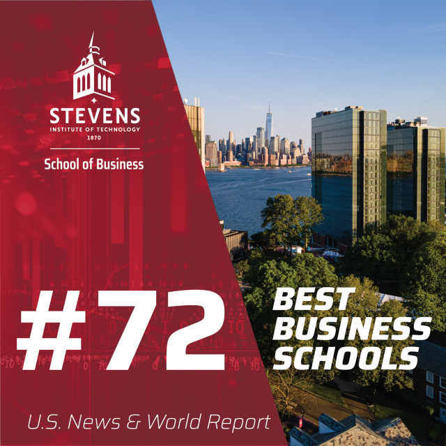 School of Business ranked #72 USNWR best business schools